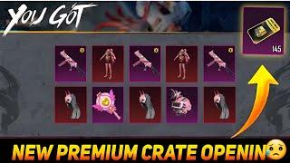 BGMI PREMIUM CRATE OPENING | BGMI FREE PREMIUM CRATE OPENING | FREE BAG SKIN BUT BAD LUCK 