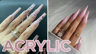 #150Amazingly Beautiful Acrylic Nail Art Designs Compilation 