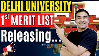 Delhi University 1st Merit List| 2 Options Possible