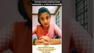 DCET 2020: TGI STUDENTS SWATHI CS, OPINION ABOUT TGI DCET ONLINE COACHING 2020 DAVANGERE.