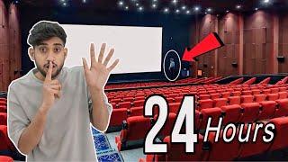 24 hours challenge in a movie theatre