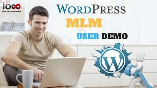 WP MLM Software User Demo