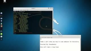 Kali Linux - Scan Website Directory