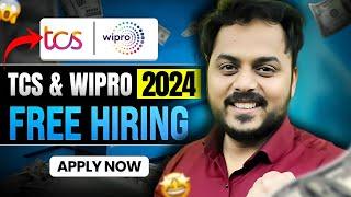 Finally TCS, Wipro Mass Hiring Announced | OFF Campus Drive For 2024 Batch | Fresher Jobs