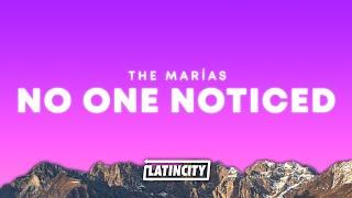 The Marías – No One Noticed (Lyrics)