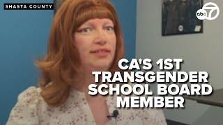 Bobbie Simpson talks historic swearing-in as CA's first transgender school board member