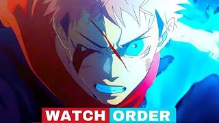 Jujutsu Kaisen Complete Watch Order 2023 Explain