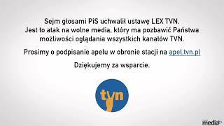 Atak PiS na wolne media. Apel w obronie TVN. #lexTVN