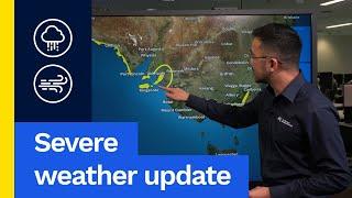 Severe Weather Update 18 July 2024: Damaging winds, snow and rain for south-east Australia