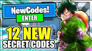 ALL *12* NEW SECRET OP CODES! King Piece Roblox