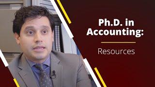 Ph.D. in Accounting: Resources