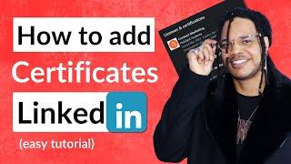 How to Add Course Certificates to your Linkedin Profile - LinkedinTutorial