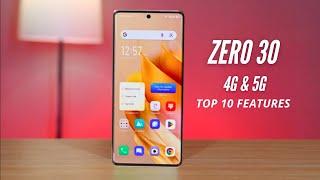 Infinix Zero 30 4G/5G | Top 10 Features and Tips & Tricks | Maximize Your Experience""