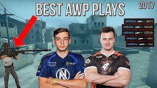 CS:GO - BEST AWP PLAYS OF 2017 ft. kennyS, Stewie2K, coldzera, Skadoodle & MORE! (Highlights)