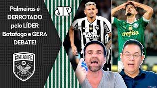 "ISSO É UMA BAITA ASNEIRA! NÃO TEM o MENOR SENTIDO FALAR que..." Botafogo 1x0 Palmeiras FERVE DEBATE