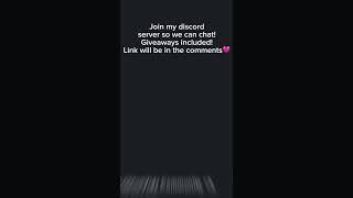 Join my discord server! 🩷🫶 #discord #server https://discord.gg/74AJ9tGB