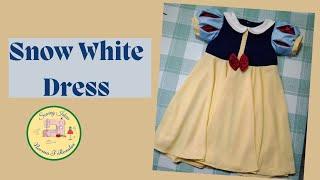 How To Make Snow White Dress for Kids