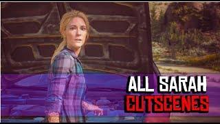 All Sarah Cutscenes ( All Sarah and Deacon Love Story Cutscenes ) Full movie - Days Gone