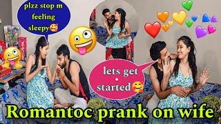 romantic prank on wife// epic cute reaction//vandana kundan vlog //#viral #comedy #prank