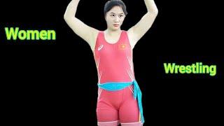 vat nam nu tran dau hay nhat | Mens and womens wrestling