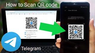 how to scan telegram qr code no laptop or pc