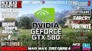GeForce GTX 580 in 2022 - Test in 25 Games