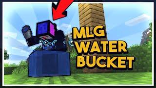 How to MLG Water Bucket in Minecraft (like Dream)