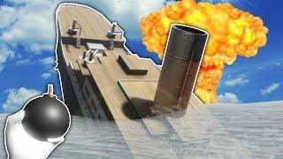 I SANK THE TITANIC WITH A BOMB IN VR! - Disassembly VR Gameplay - Oculus VR Game