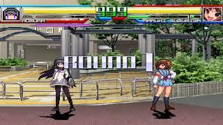 NICK54222 MUGEN: Homura Akemi (me) VS Haruhi Suzumiya