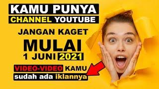 Perubahan Peraturan Layanan Youtube Terbaru Bagi Channel Baru Sudah Boleh Di Pasang Iklannya