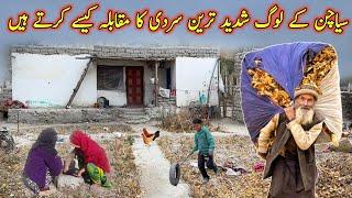 Life in Autumn At Village Of Siachen Mountain | Evening Routine | Extreme Village Life in Pakistan