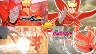 Shinobi Striker: All Anime Comparison Naruto Baryon Mode