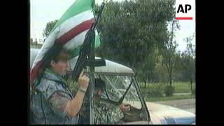 Chechnya - Russian troops pull out of Grozny