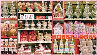 Hobby Lobby Gingerbread/Candyland Collection 2024 has ARRIVED!! Winter Wonderland Shop With Me!!