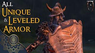 All Unique & Leveled Armor: The Elder Scrolls IV: Oblivion