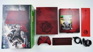 XBOX One S - Gears of War 4 Console UNBOXING