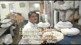 industrial visit of Electrical Technology echnology students