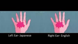 YOASOBI - Racing Into the Night （夜に駆ける）Split Audio (Stereo) Japanese vs English Comparison