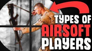 Different Types of Airsoft Players