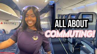 TIPS FOR COMMUTING AS A FLIGHT ATTENDANT!