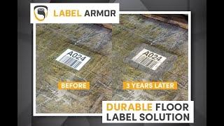 Label Armor - Durable Floor Label Solution