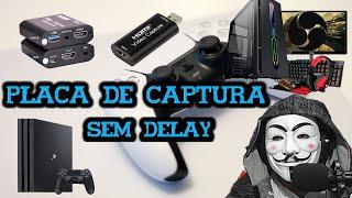 Como Configurar Placa de Captura no obs | Veja Como Tirar o Delay do Áudio