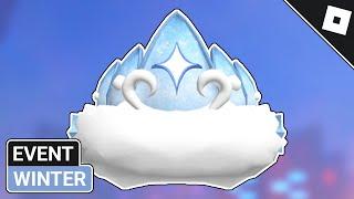 [EVENT] How to get the CLOUDY ICE CROWN in the WINTER SPOTLIGHT HUB | Roblox