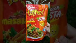 Sunfeast Yippee masala tricolour pasta, so yummy and mouth watering #shorts #ytshorts