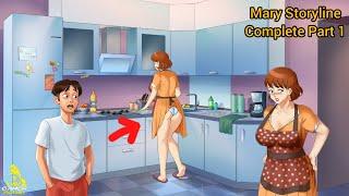 Mary Storyline Complete in Milf’s Plaza [Mom and son ] [Part 1] Gameplay