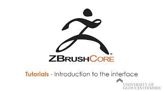 ZbrushCore tutorial 1 - Interface