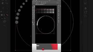 This is how to Create Modern Abstract Spiral Halftone Dots in Illustrator #shorts