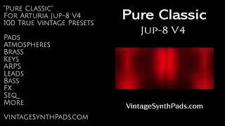 Arturia Jup-8 V4 Jupiter 8 Pure Classic Presets - Best Synth Presets