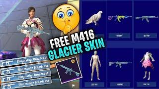 Pubg Lite Free Glacier M416 skin  | Free Glacier M416 Skin | How To Get Free Gun Skin In Pubg Lite