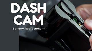 How to Replace Transcend Pro 520 Dashcam Battery